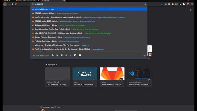 CS 5010 #02: Git, Gitlab, & VSCode смотреть онлайн