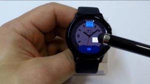 Настройка параметров циферблата в Samsung Watch