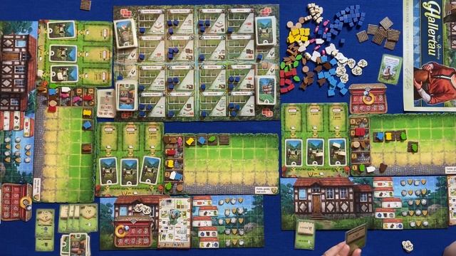 Играем в Халлертау! Доим овец, двигаем дом. смотреть онлайн