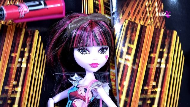 Новые куклы Монстер Хай 2015 Клодин Оперетта Дракулаура (БУ ЙОРК) обзор Школа Монстров Monster High смотреть онлайн