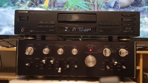 Thử test đầu CD Kenwood DP 1060 với ampli Sansui 7700 (0798775998) #kenwood #cdplayer