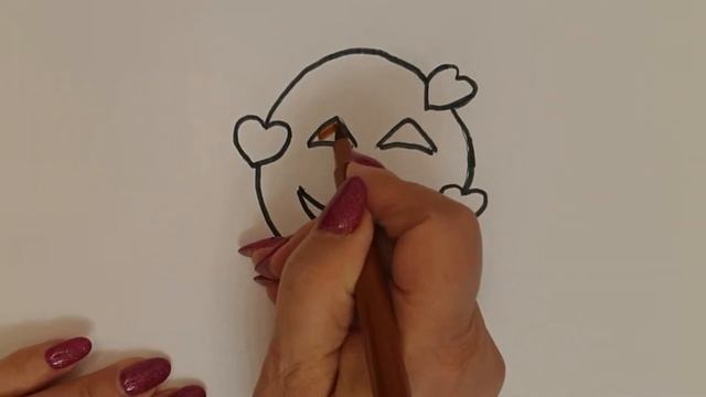 Tabassumni qanday chizish mumkin , how to draw a smiley , как легко нарисовать смайлик , easy draw! смотреть онлайн