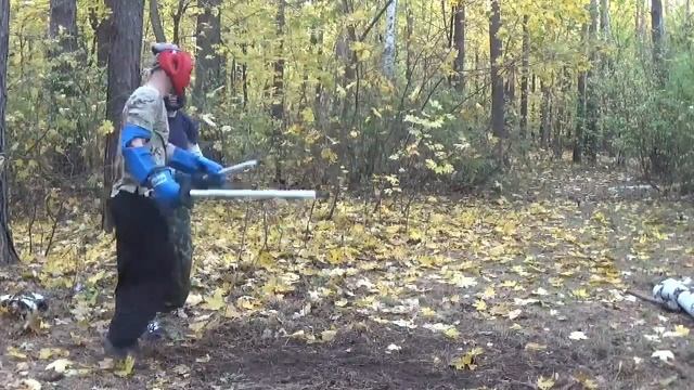 Фехтование.Катана.Сходы.Одноручный и двуручный хват(212) смотреть онлайн