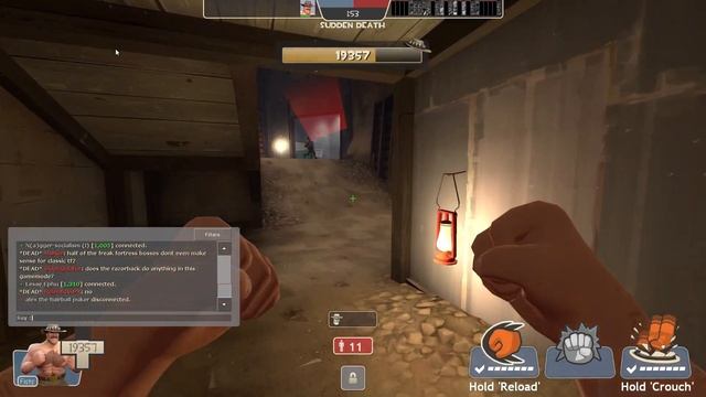 Team Fortress 2 Saxton Hale Gameplay (Tiny Rock) смотреть онлайн