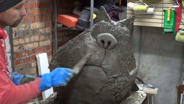 Вазон из цемента своими руками. смотреть онлайн