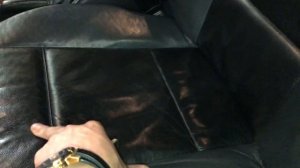 Обзор водительского сидения Е53, после восстановления подушки (боковой поддержки).
