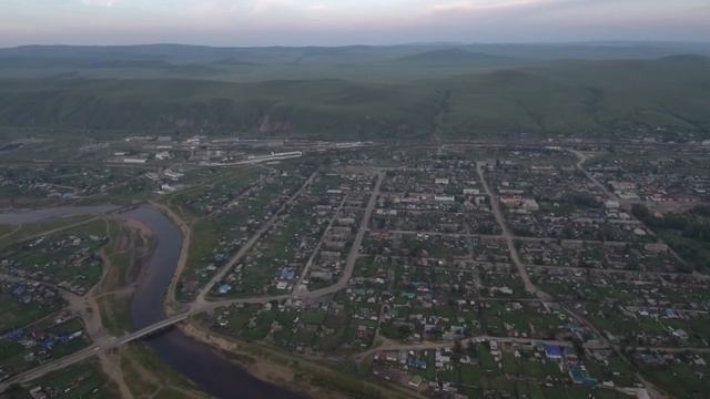 Чернышевск с высоты птичьего полета.