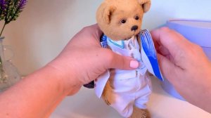 Мишка Тедди в морской одежде