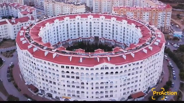 ЖК Жемчужина Омеги, Колизей, Севастополь, Крым, красивый дом, круглый дом