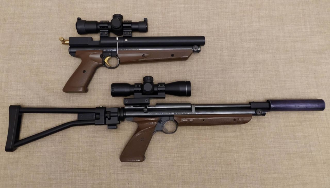 ПИСТОЛЕТ ПНЕВМАТИЧЕСКИЙ Crosman 1337 4.5 КАЛИБР СДЕЛАН В США смотреть онлайн