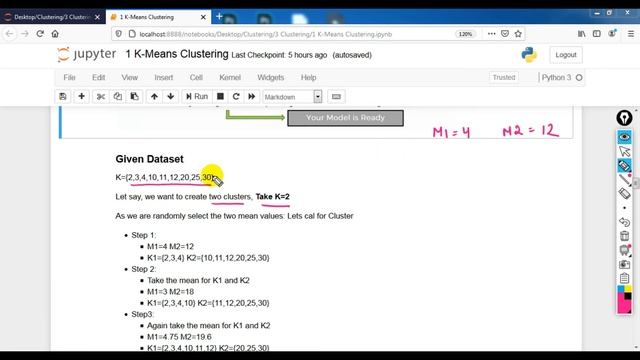 K-Means Clustering Algorithm - How it Works and What are the Basic Steps For K Means Clustering смотреть онлайн