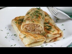 Нежнейшие Блинчики с Курицей/ Crepes With Chicken/ Масленица