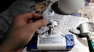 Перевожу люстру на 12 вольт