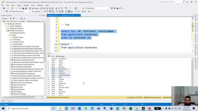 Top N | Clause and Operators |  DBMS | Database SQL Server Course | Lec-24| URDU | Hindi | CS403