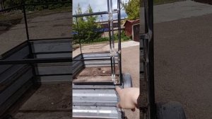 каркас для прицепа крепыш