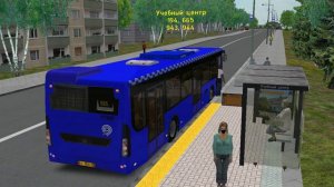 Поездка на автобусе лиаз 5292.30 в omsi 2