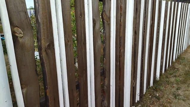 Забор из паллет, что стало за 2 с половиной года. смотреть онлайн