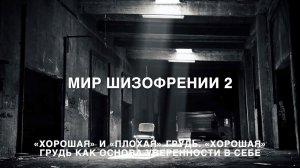 Мир шизофрении  Часть 2  «Хорошая» и «плохая» грудь  «Хорошая» грудь как основа уверенности в себе