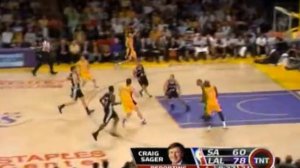 05 23 2008   wcf   game 2   spurs vs  lakers   jordan farmar highlights