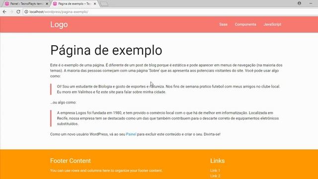 Criando tema wordpress: parte 12 Template Parts смотреть онлайн