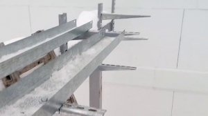 Монтаж кабельных лотков ,поворотов на кабельной эстакаде