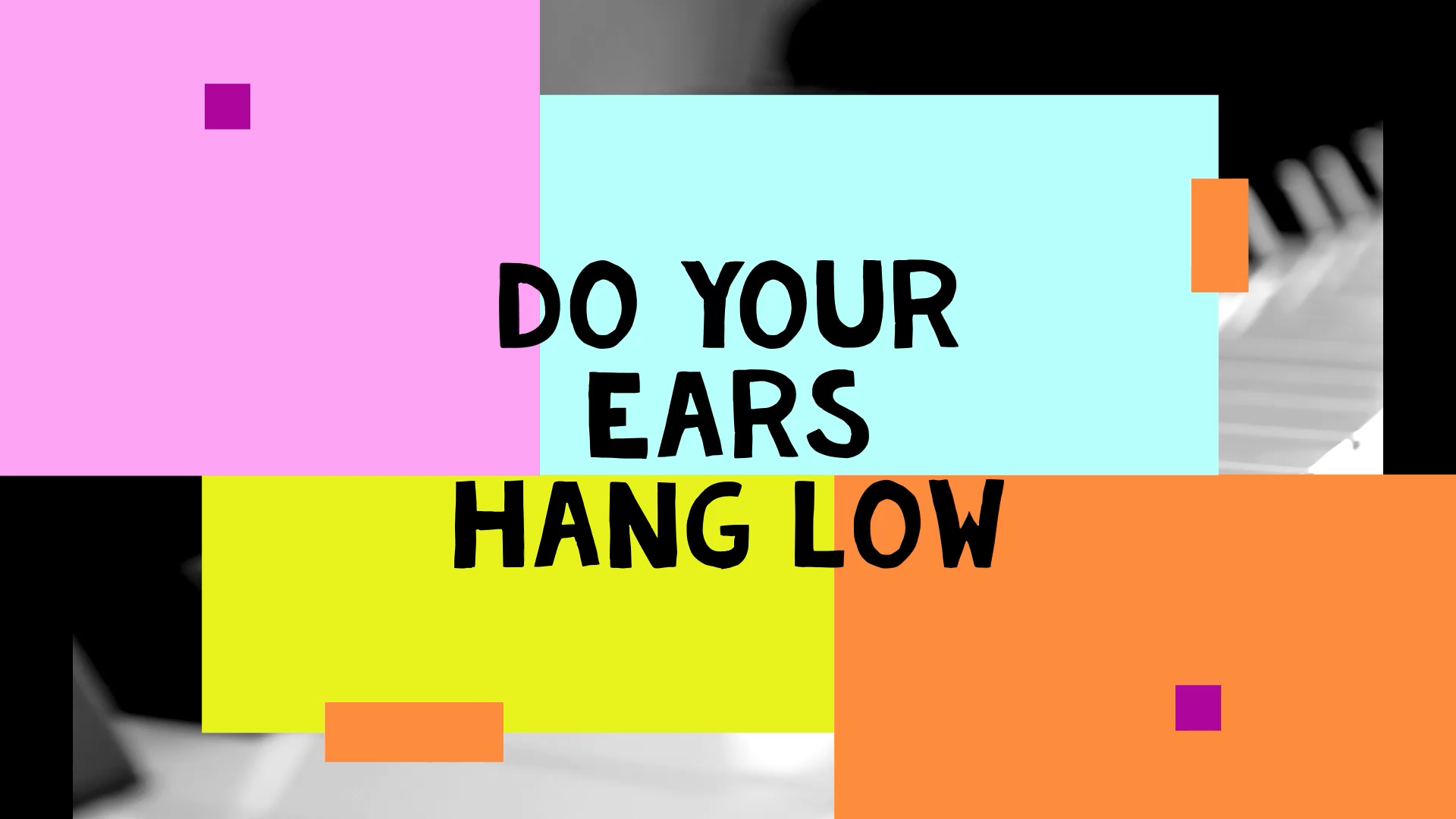 Do your ears hang low remix