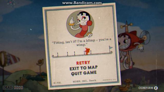 Cuphead: Хильда берг Босс файт