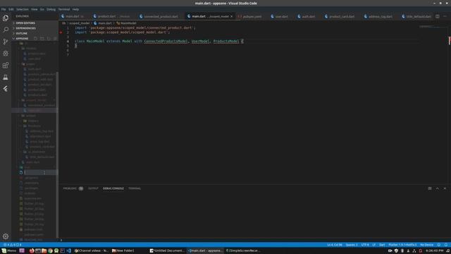 The class 'Model' can't be used as a mixin because it extends a class other than Object. смотреть онлайн