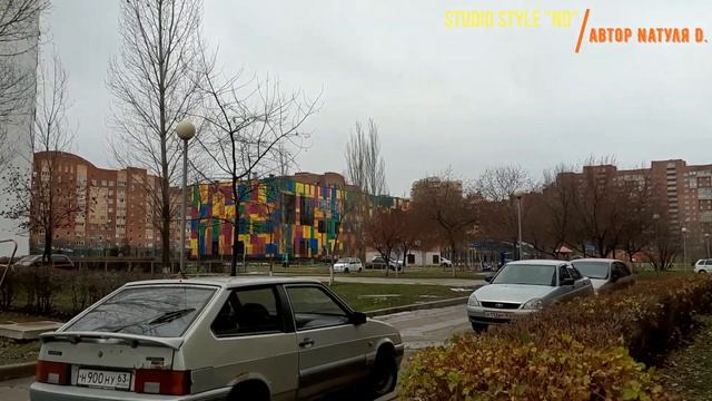 Красивые города России. Тольятти.  Прогулка по 8 кварталу ул. Юбилейная, Дворец спорта Волгарь.