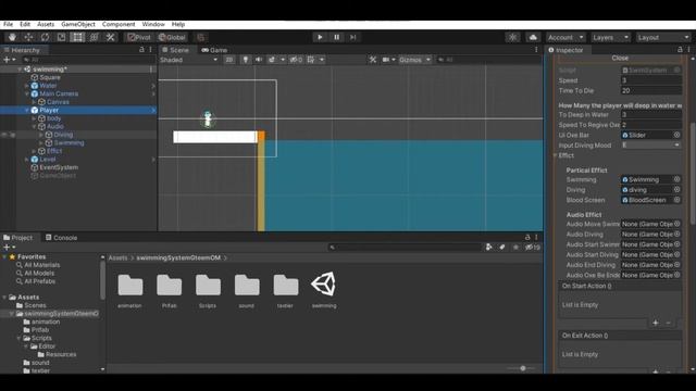 Swimming System 2D Tutorial Unity | Go Systems