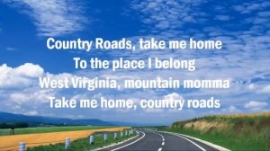 John Denver ♥ Take Me Home, Country Roads  (The Ultimate Collection)  with Lyrics
