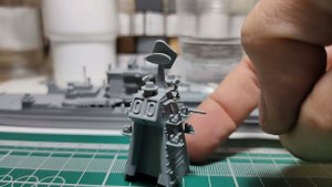 Сборка моделей ZVEZDA. Петр Великий. Российский атомный крейсер. Часть 4