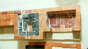 ? Мини барбекю комплекс из мини кирпичей? Часть 3️⃣