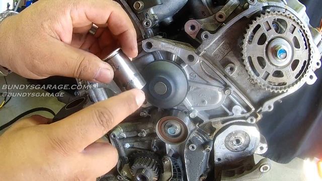 Removing the Timing Belt on a Honda Acura V6 Accord Ridgeline Pilot Odyssey MDX TL CL TSX ZDX смотреть онлайн