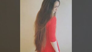 Анна Монс /Длинные волосы/ очень длинные волосы