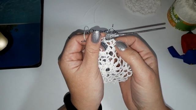 Новогодний шар крючком смотреть онлайн