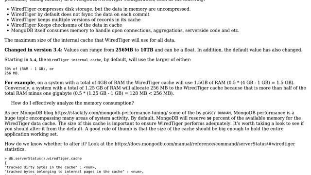 Databases: Mongodb consumes too much RAM during replica resync (2 Solutions!!) смотреть онлайн