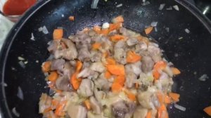 115.Жаркое из свинины в казане.