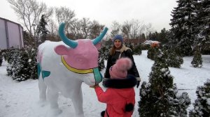 Мариуполь. Новогодний парк Веселка / Mariupol. New Year Veselka park