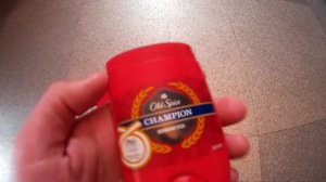 Какой дезодорант выбрать? Твёрдый мужской дезодорант Old Spise CHAMPION (приятный запах свежести)