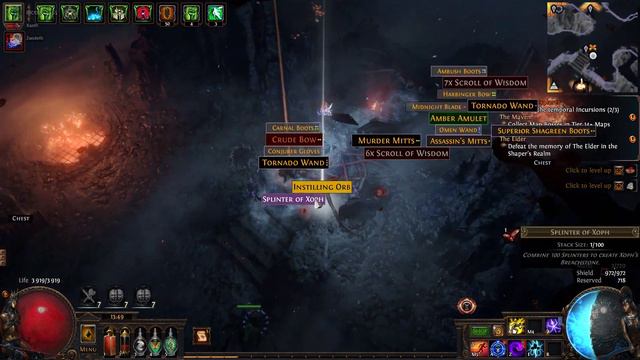 Chilling in Path of exile: Impending doom poison occultist смотреть онлайн