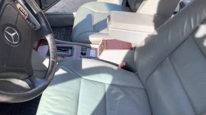 Mercedes-Benz W124 E320 AMG Life/Установка подогрева сидений/Seat heating installation