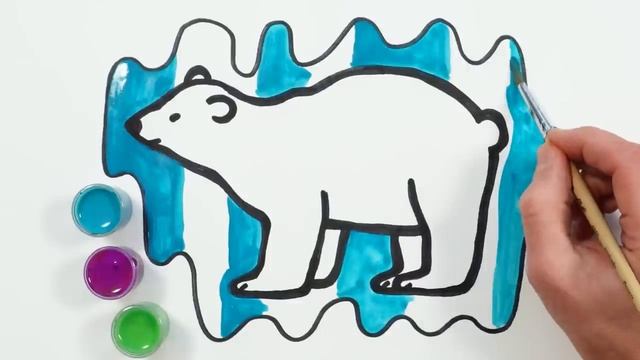 Рисуем фломастерами. Простой милый рисунок. Рисование для детей смотреть онлайн