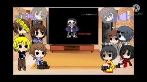 Реакция Frisk на Creepy Sans Au theme