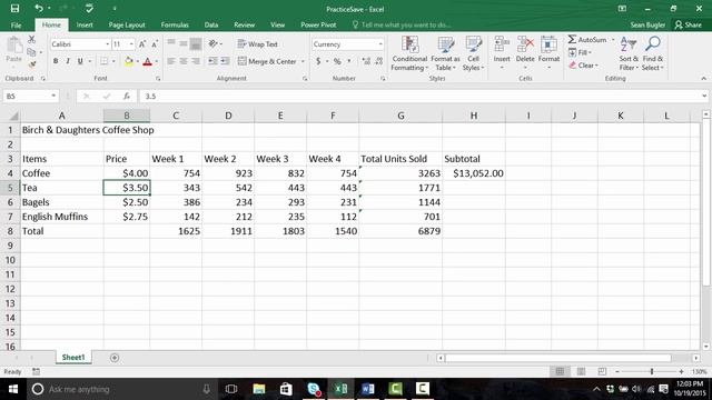 Microsoft Excel 2016 - Learn Excel 2016 Beginners Tutorial Video
