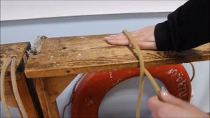 Вязание морских узлов "ШЛЮПОЧНЫЙ"