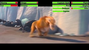 The Herd vs. Pirates (Third Fight) with healthbars