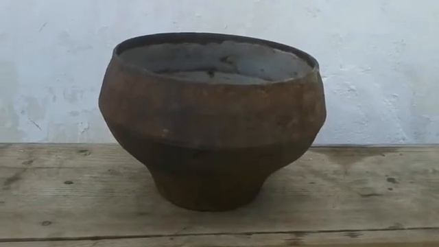 Восстановление старинного чугунка часть 1 смотреть онлайн