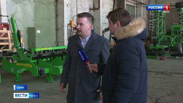 Орловское предприятие выпускает детали для импортных сельхозмашин