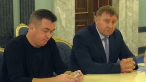 Встреча Архипова с губернатором Приморья